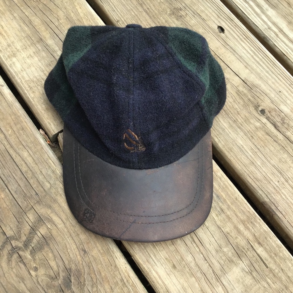 Vintage nautica wool strapback